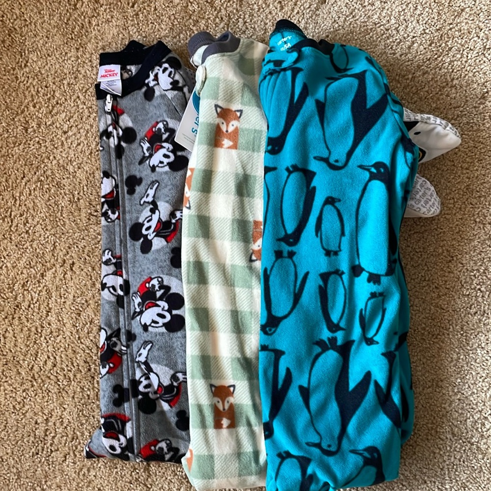 Toddle boy pajama bundle
